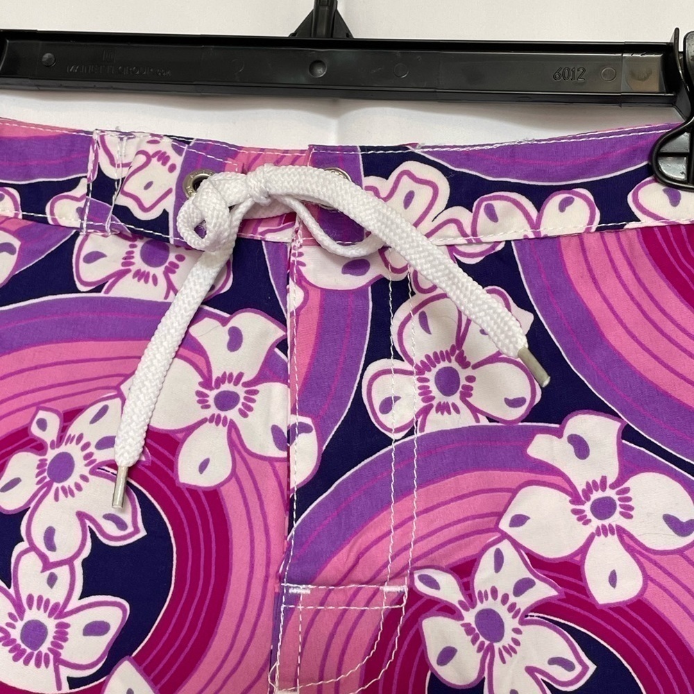 Skoozi/ Purple floral board shorts - Picture 2 of 5
